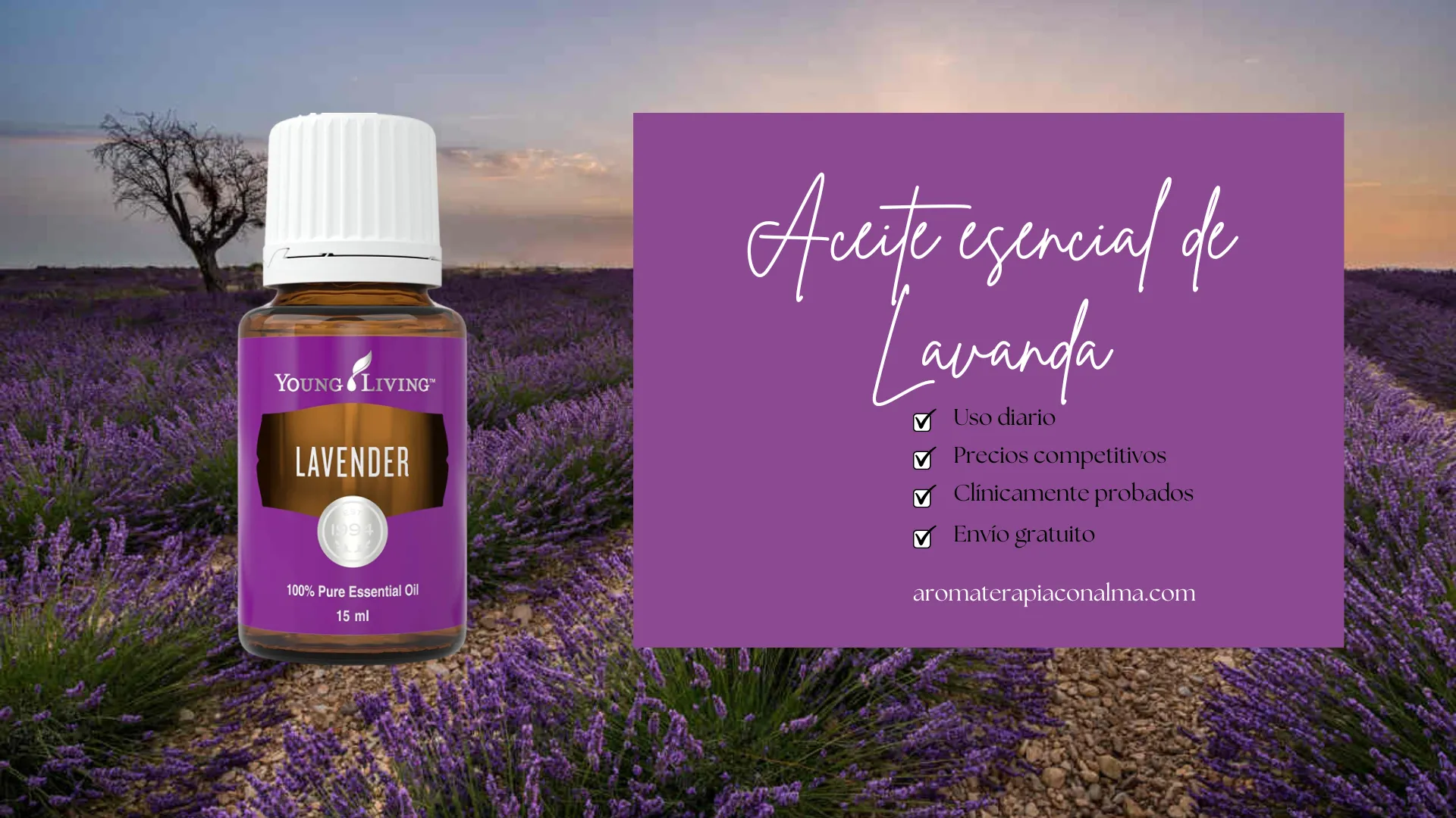 Aceite esencial de Lavanda